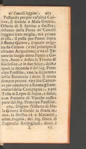 Espositione della carta topografica Cingolana dell'agro Romano con la
eruditione antica e moderna
Eschinardi, Francesco
In Roma, 1696